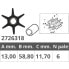 FINNORD Mercury 4T 9.9/15HP Impeller