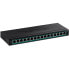 Фото #3 товара TRENDnet TPE-TG160H - Unmanaged - Gigabit Ethernet (10/100/1000) - Full duplex - Power over Ethernet (PoE) - Rack mounting - 1U