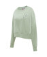 ფოტო #3 პროდუქტის Women's Green Philadelphia Phillies Fleece Pullover Sweatshirt