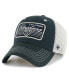 Фото #1 товара Men's Black, Natural Las Vegas Raiders Five Point Trucker Clean Up Adjustable Hat