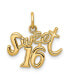 ფოტო #1 პროდუქტის Sweet 16 Charm in 14k Gold