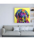 Фото #2 товара Dean Russo Fixate Labrador Canvas Art - 19.5" x 26"