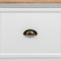 Hall Table with Drawers Alexandra House Living White Brown Zinc Alloy MDF Wood 39 x 184 x 92 cm