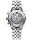 Men's Swiss Automatic Chronograph Freelancer Stainless Steel Bracelet Watch 43.5mm