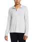 ფოტო #1 პროდუქტის Women's Twist Tech Half-Zip Logo Top