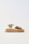 Фото #1 товара Блестящие сандалии ZARA