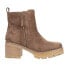 Фото #1 товара Corkys Up To No Good Platform Booties Womens Brown Casual Boots 80-0246-SDLF