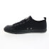 Фото #5 товара Diesel S-Astico Low Cut Mens Black Canvas Lace Up Lifestyle Sneakers Shoes