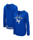 ფოტო #1 პროდუქტის Women's Royal Air Force Falcons My Lover Lightweight Hooded Long Sleeve T-shirt