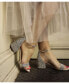 Betsey Johnson Women's Mari Block Heel Evening Sandals