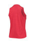 ფოტო #2 პროდუქტის Women's Heathered Red, Heathered Black Chicago Bulls Tank Top and Pants Sleep Set