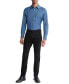 Фото #4 товара Men's Slim Fit Refined Chambray Long Sleeve Button-Front Shirt