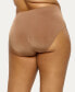 Фото #3 товара Plus Size Body Smooth Seamless Brief Panty