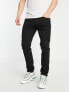 Only & Sons slim fit stretch jeans in black W33 L34 - фото #5