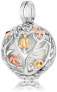 Angel Bell Silver Pendant Tree of Life with white bell ER-20-TREE-M-TR