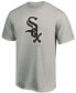 Фото #2 товара Men's Heathered Gray Chicago White Sox Official Logo T-shirt