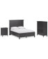 Фото #3 товара Hedworth Queen Bed 3pc (Queen Bed + Chest + Nightstand)