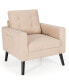 Modern Accent Armchair Upholstered Single Sofa Chair