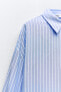 Striped oversize shirt