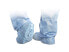 Фото #5 товара Medline CRI2003 Polypropylene Non-Skid Shoe Covers, Blue, X-Large Case of 100 EA