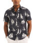 Фото #1 товара Men's Sailboat Print Short Sleeve Button-Front Shirt