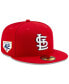 Фото #2 товара Men's Red St. Louis Cardinals 2023 Jackie Robinson Day 59FIFTY Fitted Hat