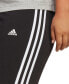 Фото #3 товара Шорты спортивные Adidas Essentials 3-Stripes для плюс-размеров