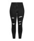 ფოტო #1 პროდუქტის Plus Size Harley Rock N Roll Skinny Jean