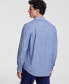 ფოტო #5 პროდუქტის Men's Solid Stretch Oxford Cotton Shirt, Created for Macy's