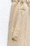 Фото #10 товара Широкие брюки из струящейся ткани ZARA