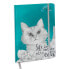 NICI Notebook Cat Meowlina W. Hardcover 15x215 cm