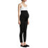 Фото #1 товара Time and Tru Maternity Ponte Knit Black Leggings with Full Panel Size L (12-14)