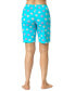 Women's Kissy Fishes Printed Bermuda Pajama Shorts