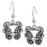 Фото #2 товара DIVE SILVER Two Seahorses Earrings With Pearl