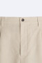 100% LINEN SUIT TROUSERS