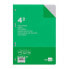 Фото #1 товара LIDERPAPEL Replacement quarter 100 sheets 60g/m2 square 3 mm with margin 6 holes