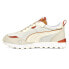 Фото #3 товара Puma Rider Fv Vacation Lace Up Mens Beige, Off White Sneakers Casual Shoes 3901