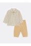 Фото #1 товара Костюм для малышей LC WAIKIKI Гомик и брюки с рубашкой в клетку 2-х предметный