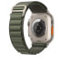 Фото #4 товара Apple 49mm Green Alpine Loop - Medium - Demo - Band - Smartwatch - Green - Apple - Apple Watch 44mm 45mm 49mm - Polyester