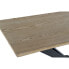 Фото #5 товара Вспомогательный стол DKD Home Decor Коричневый Чёрный Натуральный Металл Ель 120 x 40 x 80 cm