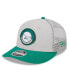 ფოტო #3 პროდუქტის Men's Cream, Kelly Green Philadelphia Eagles 2023 Sideline Historic Low Profile 9FIFTY Snapback Hat
