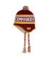 Фото #1 товара Big Boys and Girls Burgundy Washington Commanders Jacquard Tassel Knit Hat with Pom