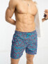 Speedo leisure 16"" watershorts in blue triangle print