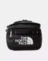 The North Face Base camp voyager duffel 42l in black/white