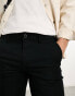 ASOS DESIGN 2 pack skinny chinos in black and navy