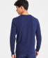 Фото #4 товара Men's Solid Crewneck Sweater, Created for Macy's