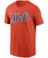 Men's Jacob DeGrom Orange New York Mets Name Number T-shirt