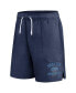 Фото #3 товара Men's Navy Seattle Mariners Statement Ball Game Shorts