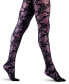 Women's European Made Lace Print Tights