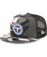 Фото #1 товара Men's Urban Camo Tennessee Titans 9FIFTY Trucker Snapback Hat